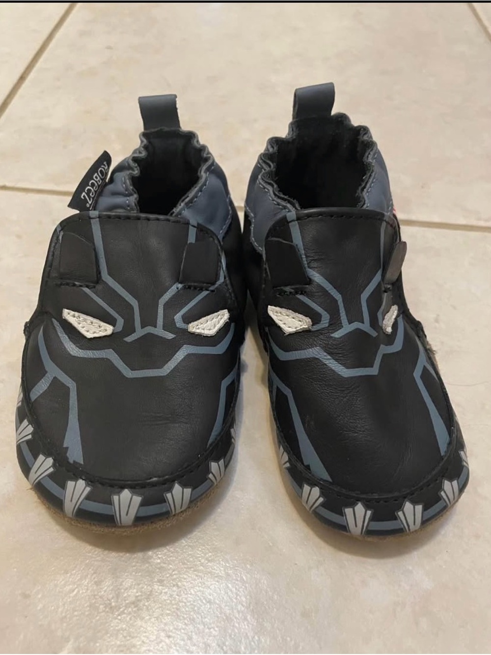 Robeez Black Panther Shoes (12-18 months)